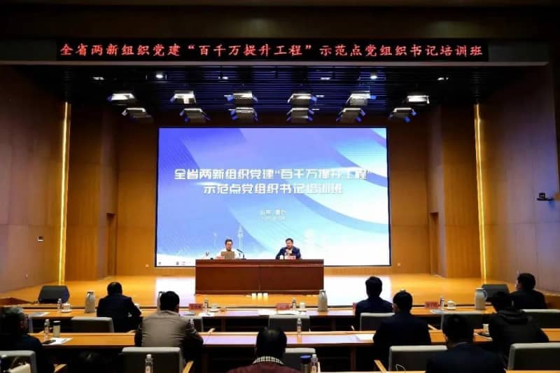 推进会及省级示范点党组织书记培训班